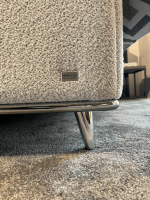 RUF Betten - Boxspringbett KS808718 Stoff 07448 Grau Inklusive Matratze Und Nackenpolster - 6