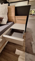 Nolte - Bett Concept me Artisan Eiche Nachbildung mit 2 Nachtischen ohne Lattenrost ohne Matratzen - 4
