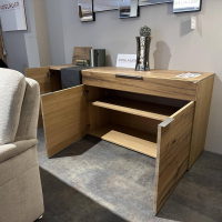 Voglauer - Sideboard V Alpin Eiche Altholz Abdeckplatte Holz Mit Steinkubus - 3