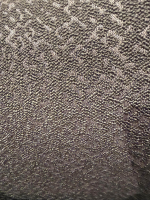 Hülsta - Sofa Abschlusssessel 470 Stoff 082-49 Schwarzbraun Fuß Aluminium Umbragrau Lackiert - 2