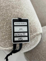 Edra - Sofa Grande Soffice Zweisitzer Stoff Tasty Soft T8575-21 Grau - 2