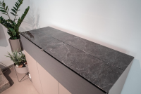Spectral Smart Furniture - TV-Highboard JSL TV-Lift JSL1304-PE Pebble Abdeckplatte Glas - 5