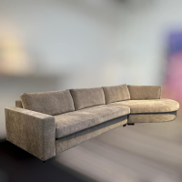 Bielefelder Werkstätten - Sofalandschaft Inspiration Stoff BEN BW1804-323 Beige Braun Holzfuß Standard Schwarz Gebeizt - 6