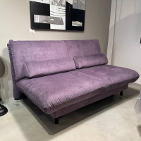 Brühl - Schlafsofa Quint Stoff 2813 82 Violett Füße Metall Schwarz Pulverbeschichtet - 4