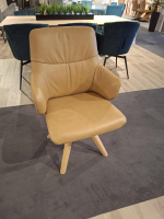 Stressless - 4er-Set Stuhl D150 Leder Paloma Almond Holz Eiche - 5