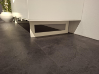 Quadrato - Highboard Caspara Weiß Lackiert Eiche Bianco Massiv - 6