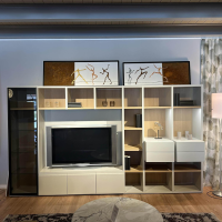 Morassutti - Bücherwand Lack Holz Weiß - 7