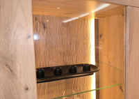 Ideal Möbel - Wohnkombination Holz Inklusive Beleuchtung - 8