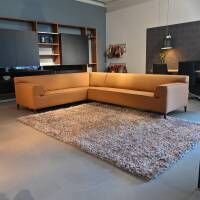Pode - Ecksofa Stoff Kvadrat 6 Re-Wool 568 Grau - 8