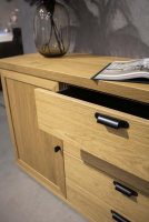 Hülsta - Sideboard Chalera Trägeplatte Furnier Natur Eiche - 2