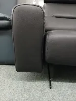 Stressless - Sofa Stella L Leder Noblesse Black Schwarz Fuß Kufe Stahl Schwarz Breite Armlehnen Ohne Kopfstützen - 3