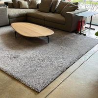 Longbarn - Teppich Basalt Low Schurwolle 054 Hellgrau Grau 240x370 - 5