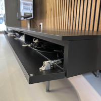 Spectral Smart Furniture - TV-Lowboard Next In BG Black Mit Deckplatte - 5