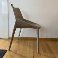 Molteni & C - 4er-Set Stühle OSE1 Nubukleder Beige - 4