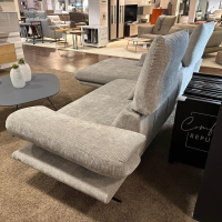 EMP - Polstergruppe VZ CR Hubertus A Stoff 06 212 18 Maranta 18 Grey Grau Fuß MF 59 Kufe Schwarz - 5