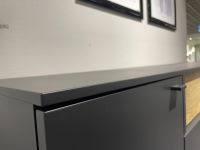 Venjakob - Sideboard 7243 3893 Lumea Lack Anthrazit Matt Und Eiche Gehackt Gebürstet Mit LED Beleuchtung - 5
