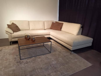 Violetta - Ecksofa Anika In Creme Ohne Dekokissen - 5