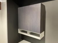 Sudbrock - Wohnwand Cubo Lack Canagrau Mit Eiche Anthrazit Gebeizt - 6