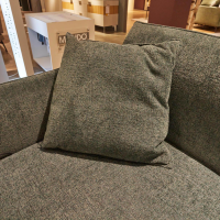 Mondo - Ecksofa Piatto Chill Stoff 0740 03 Petrol Blau Grau Grün Fuß Kernbuche Schwarz Mit Kissen Inklusive Kopfstütze Und Losem Nackenkissen - 5