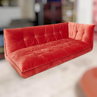 IP Design - Soulmate Sofa 220/110 Stoff City Velvet Reloaded CA7832/063 Rot - 3