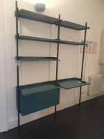 Hay - Regal Pier System 12 2 Columns Stahl Blue Blau Pulverbeschichtet - 2