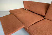 himolla - Ecksofa Nova 1378 Stoff Pura Grappa Rot Braun Rahmenkufe Anthrazit Pulverbeschichtet Inklusive Elektrische Verstellung - 8