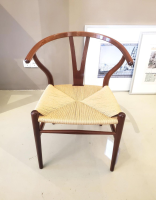Carl Hansen & Søn - 4er-Set Y-Stuhl Ltd. Edition Mahagoni Schleiflack Natur Geflecht - 5