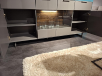 Quadrato - Sideboard Caspara Lack Anthrazit lackiert NCS-S-7500-N - 5