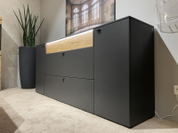 Venjakob - Sideboard 7243 3893 Lumea Lack Anthrazit Matt Und Eiche Gebürstet Mit LED Beleuchtung - 13
