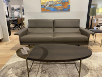 Durlet - Sofa Brooklyn Leder PG500 Chamo Lava Grau - 3