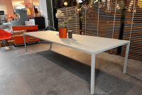 MDF Italia - Esstisch Tense Platte Und Beine Kunststein Grau - 4