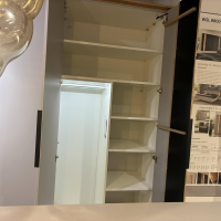 Wöstmann - Schlafzimmer WSL 8800 Lack Samtgrau Mit Spaltholz-Akzent Stoff Lightgrey Grau Mit Akzentlicht - 2