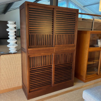 Marktex - Barschrank Oscar Nussbaum Mit Verspiegelter Rückwand Inklusive 2 Tablare - 2