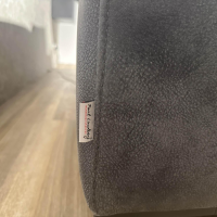 Paul Lindberg - Ecksofa Deno PL Leder W9 Schwarz Füße Metall Schwarz Mit Relaxmotor - 2