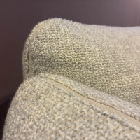COR - Sofa Jalis Stoff 8251 Natur Beige Nahtband Stoff 5090 Sand mit 2 Kissen - 7