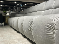 Bretz - Sofa Ocean 7 Stoff Moon Dust 659680 Grau 297 Breit - 3