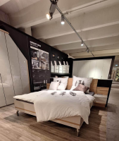 Nolte - Bett Concept me Artisan Eiche Nachbildung mit 2 Nachtischen ohne Lattenrost ohne Matratzen - 5