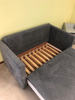 Restyl - Schlafsofa Isabella Stoff 2-6839 Grau mit Auszugsfunktion - 11