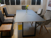 Nouvion - Esstisch Fenix Holz 2630 Piomba Doha Platte Multiplex Schweizer Kante - 4