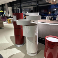 Tagliabue - Drehturm Bitte Lack Glanz Weiß Böden Und Fußgestell Weiß Mit Drehbaren Etagen - 7