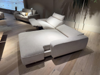 himolla - Ecksofa 1665 Planopoly 8 Stoff 20 Labomba Carrara Beige Füße Metall Beige Inklusive Elektrische Verstellung Mit Akku - 3