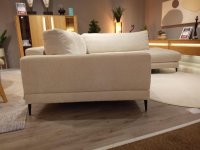 Raum.Freunde - Ecksofa CRF Janne Stoff 8 Yelda Natur Beige Füße Metall 908 Schwarz Matt - 4