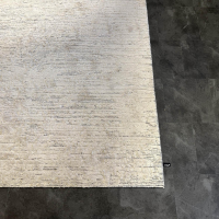 Miinu - Teppich Jay Bee 101 Seide Und Schurwolle White Swan Grau Weiß Handgeknüpft 202x282 - 5