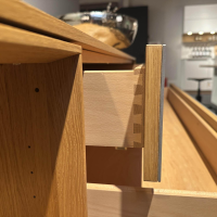 Team 7 - Sideboard Filigno Anrichte 3 Eiche  Natur AFK 38215 Keramik Cement Gestell Cubus Pure Kufe - 10