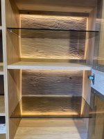 MCA Furniture - Wohnwand Alento Ast-Balkeneiche - 5
