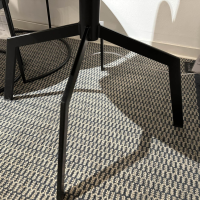 KFF - 2er Set Drehstuhl Arva Leder Sauvage Anthrazit 8102 Gestell Moodblack M01 Schwarz - 10