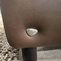 Stressless - Sofa Wave Bezug Leder Paloma Braun Holzfüße Schwarz Gebeizt - 3