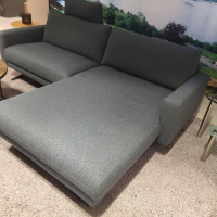 W. Schillig - Ecksofa LS23 Insas Stoff SK70 Blue Blau Metallkufe Schwarz Pulverbeschichtet - 4