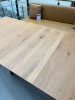 K+W - Funktionstisch Vari Platte Echtholzfurnier Asteiceh Natur Wangen MDF Schwarz Struktur Mit Synchronauszug - 5
