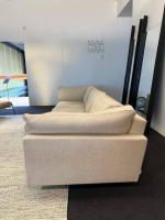 DePadova - Sofa Square 16 3-Sitzer Stoff Boston Grezzo Grau Füße Gunbarrel Grey Grau - 7
